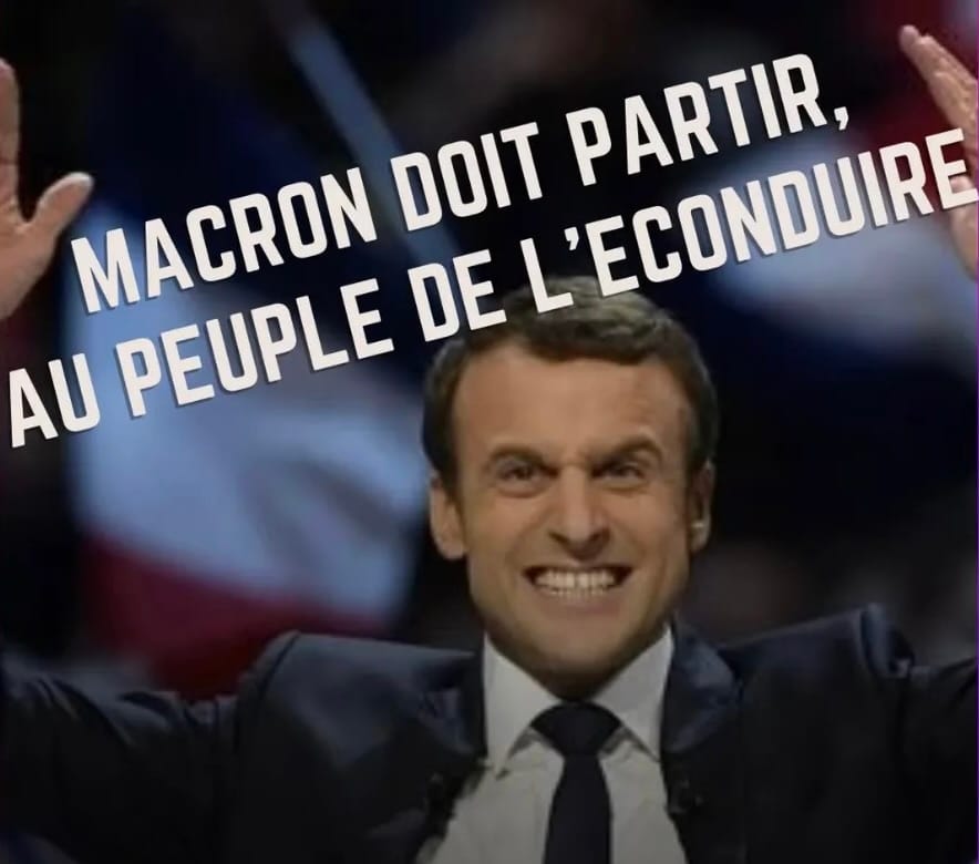 Macron doit partir, au peuple de l'éconduire ! image de l'article