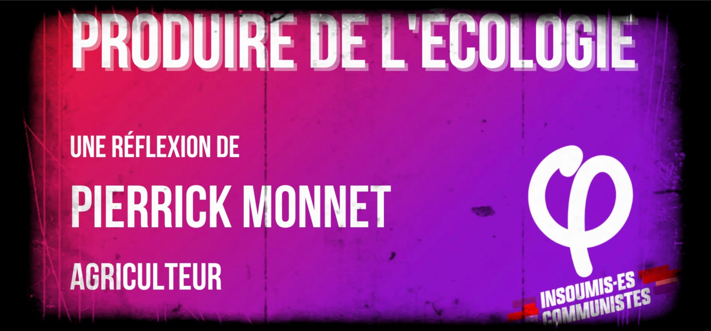 Produire de l'écologie